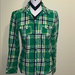 Women’s Aeropostale Long Sleeve Button Down Shirt